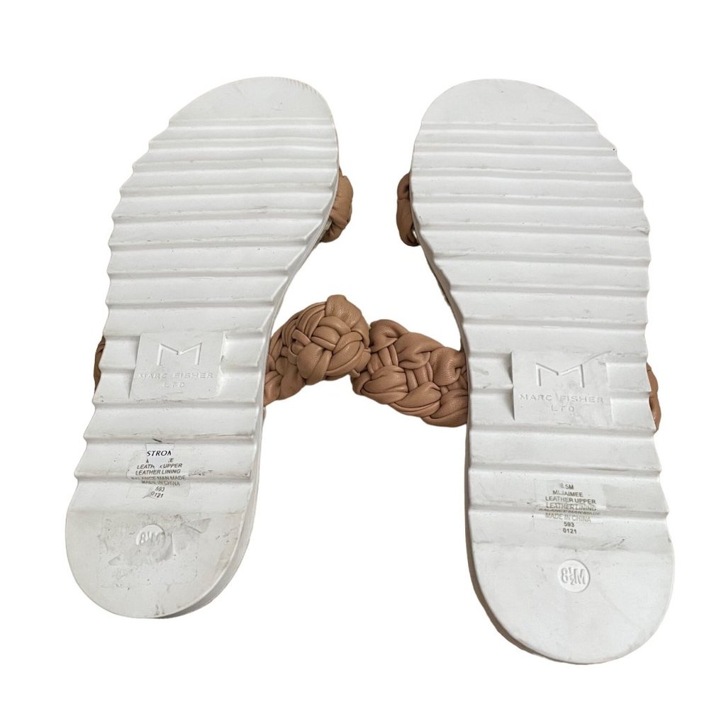 Marc Fisher Jaimee Espadrille Flat Slip On Sandal… - image 5